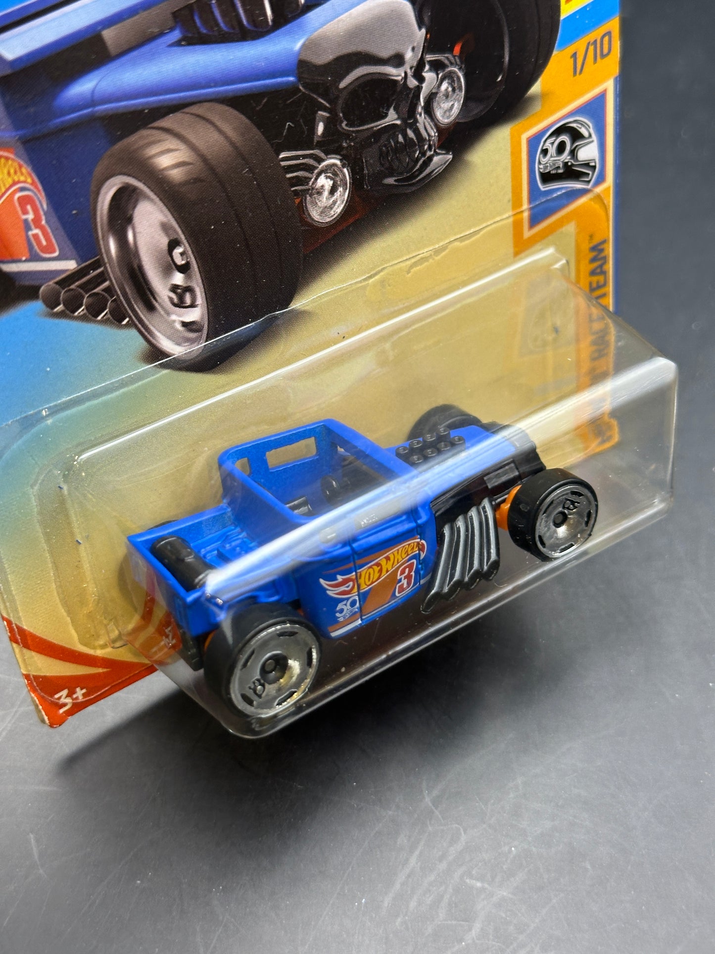 HOT WHEELS - BONE SHAKER (2018) - HW 50th RACE TEAM 1/10