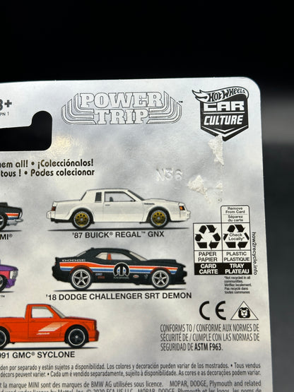 HOT WHEELS - 1991 GMC SYCLONE (2020) - CAR CULTURE - POWER TRIP 5/5