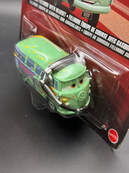 DISNEY PIXAR CARS - RACE TEAM FILLMORE WITH HEADSET - CARS - DIECAST