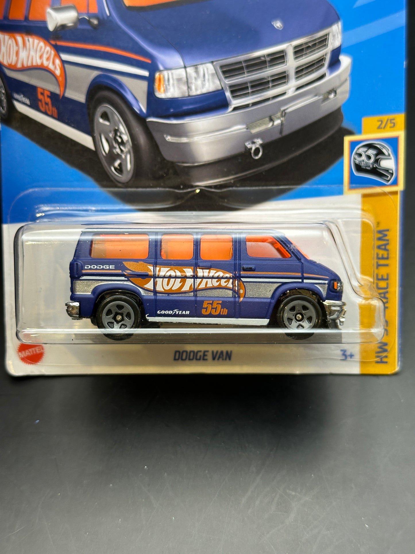 HOT WHEELS - DODGE VAN (2023) - HW 55 RACE TEAM 2/5