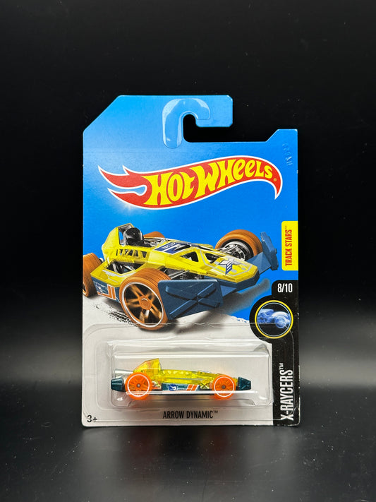 HOT WHEELS - ARROW DYNAMIC (2017) - TREASURE HUNT - HW X-RAYCERS 8/10