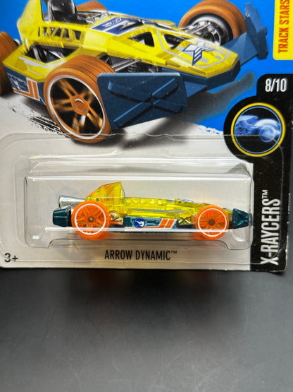 HOT WHEELS - ARROW DYNAMIC (2017) - TREASURE HUNT - HW X-RAYCERS 8/10