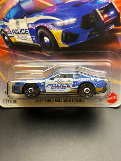 MATCHBOX - 2025 FORD MUSTANG POLICE (2026) - 100/125 - DIECAST