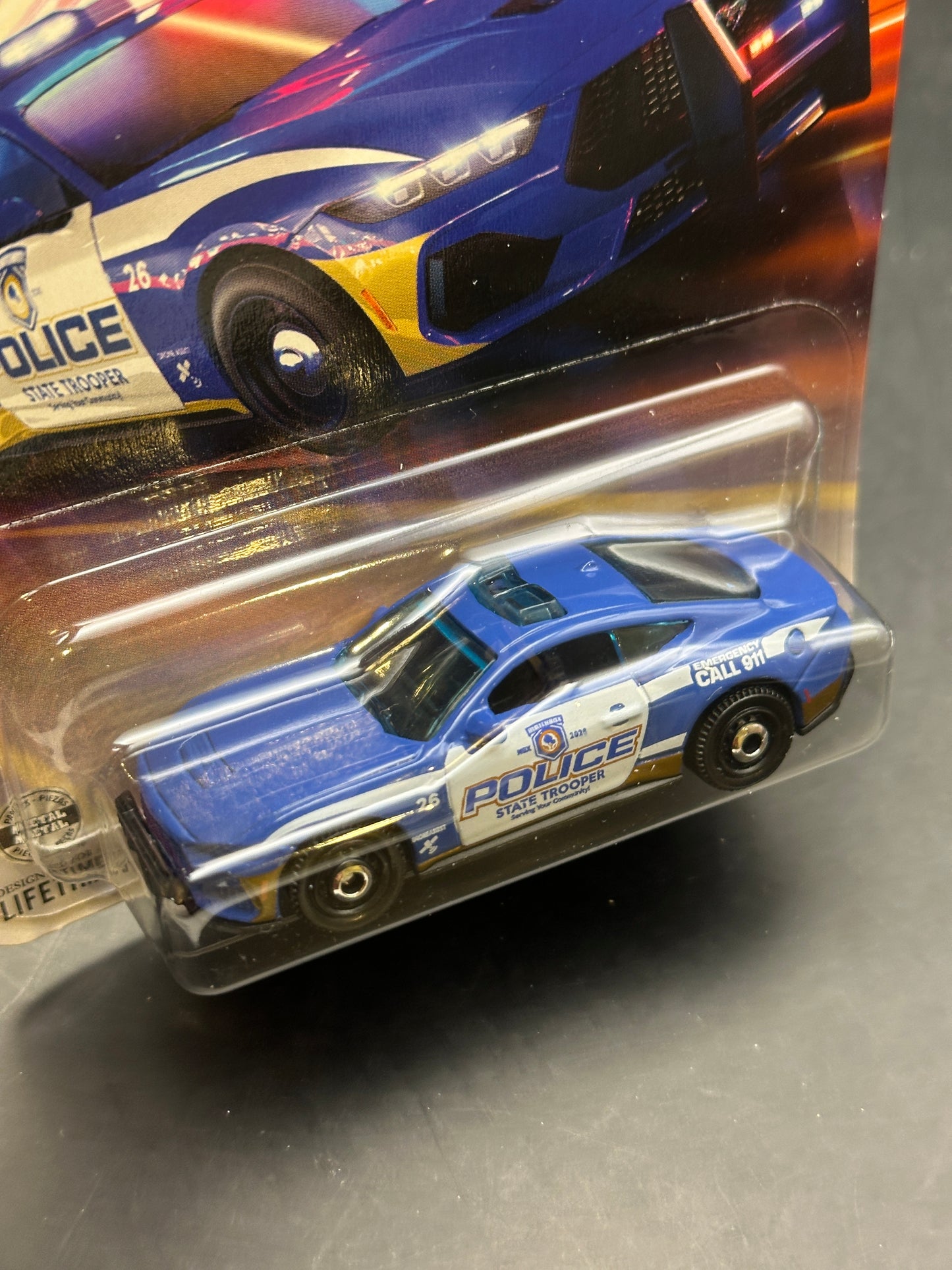 MATCHBOX - 2025 FORD MUSTANG POLICE (2026) - 100/125 - DIECAST