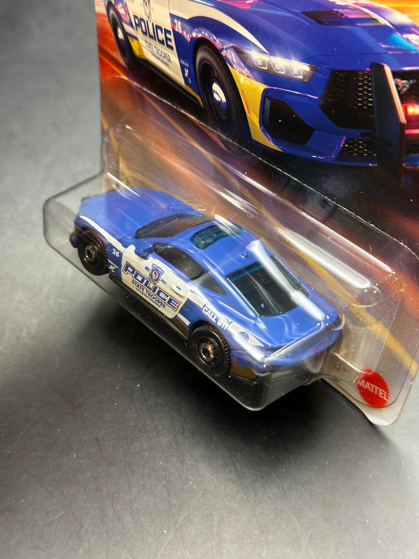 MATCHBOX - 2025 FORD MUSTANG POLICE (2026) - 100/125 - DIECAST