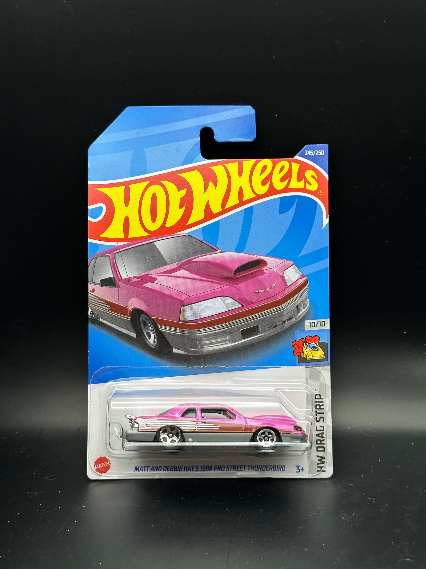 HOT WHEELS - MATT & DEBBIE HAYS 1988 PRO STREET THUNDERBIRD (2022) - HW DRAG STRIP 10/10