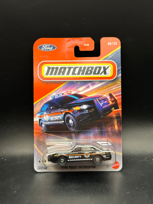 MATCHBOX - FORD POLICE INTERCEPTOR (2026) - 88/125 - DIECAST