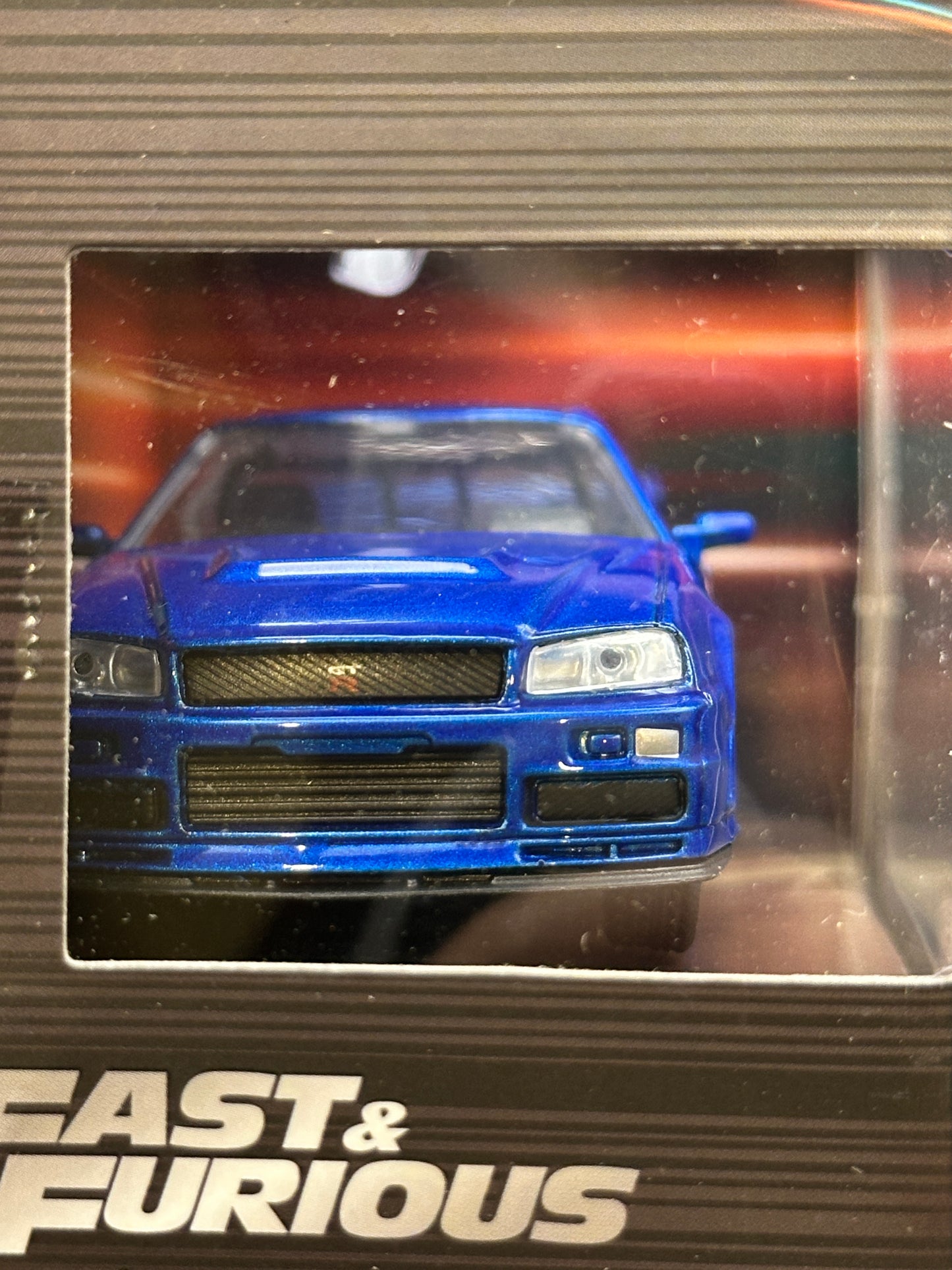 JADA DIECAST CARS - BRIAN’S NISSAN SKYLINE GT-R R34 - FAST FURIOUS 1/32 SCALE