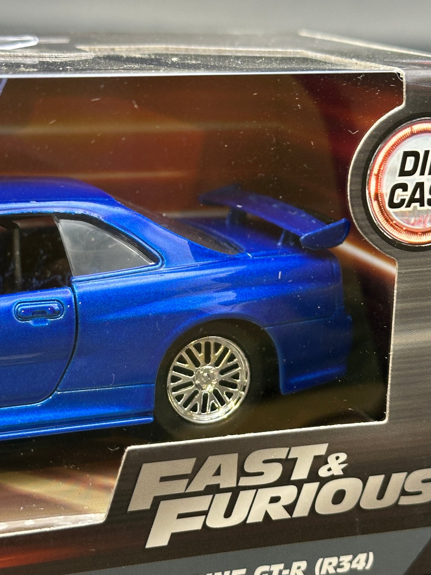 JADA DIECAST CARS - BRIAN’S NISSAN SKYLINE GT-R R34 - FAST FURIOUS 1/32 SCALE