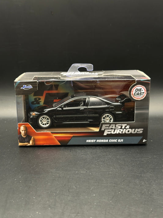 JADA DIECAST CARS - HEIST HONDA CIVIC EJ1 - FAST FURIOUS 1/32 SCALE