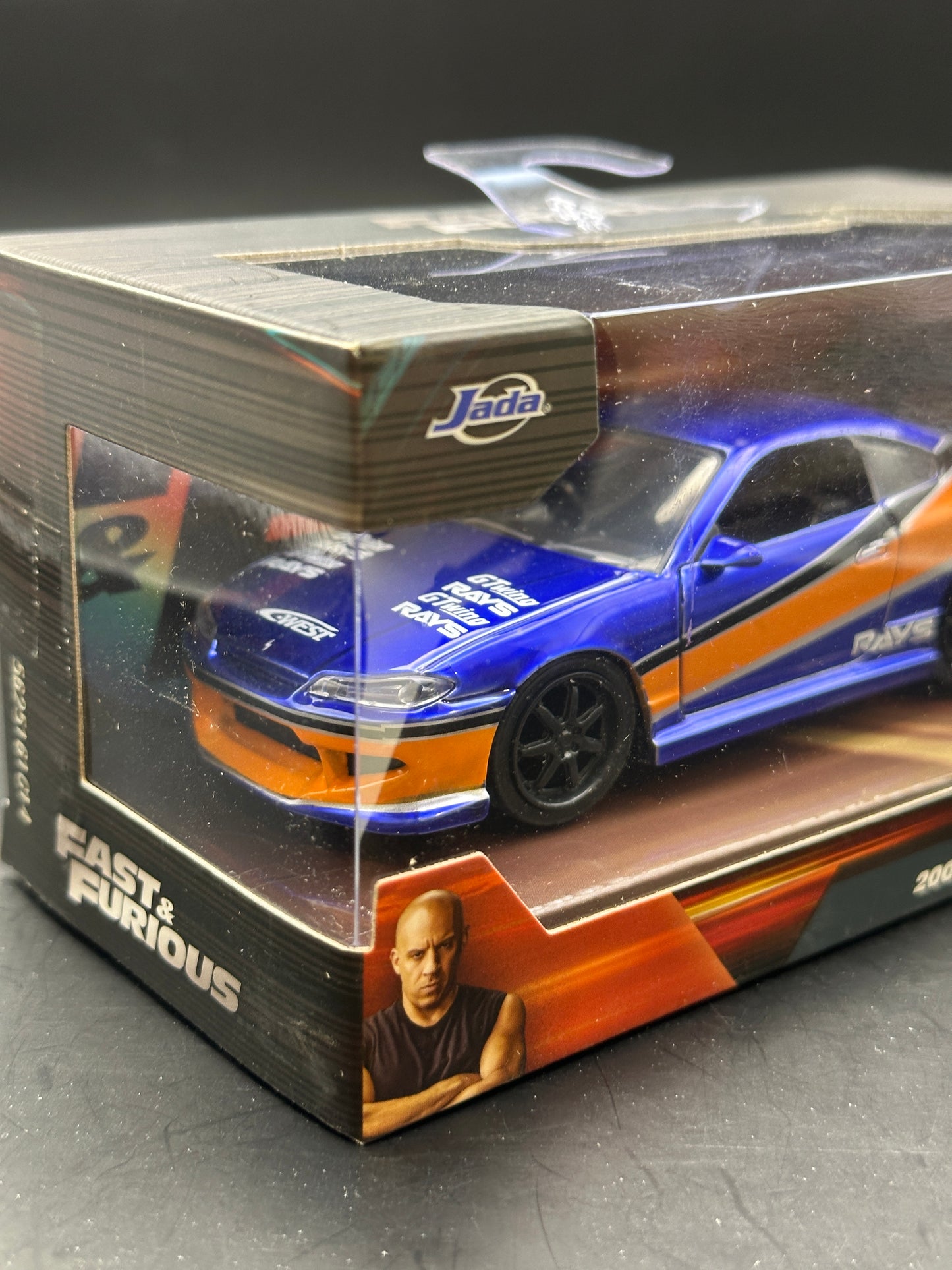 JADA DIECAST CARS - 2001 NISSAN SILVIA S15 - FAST FURIOUS 1/32 SCALE