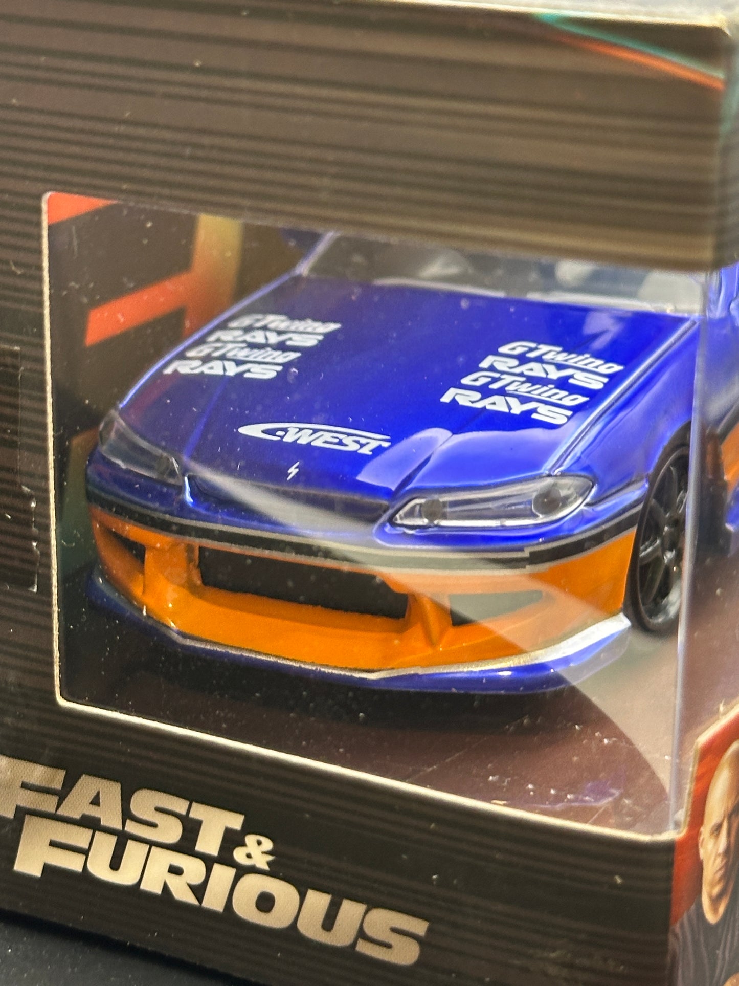 JADA DIECAST CARS - 2001 NISSAN SILVIA S15 - FAST FURIOUS 1/32 SCALE