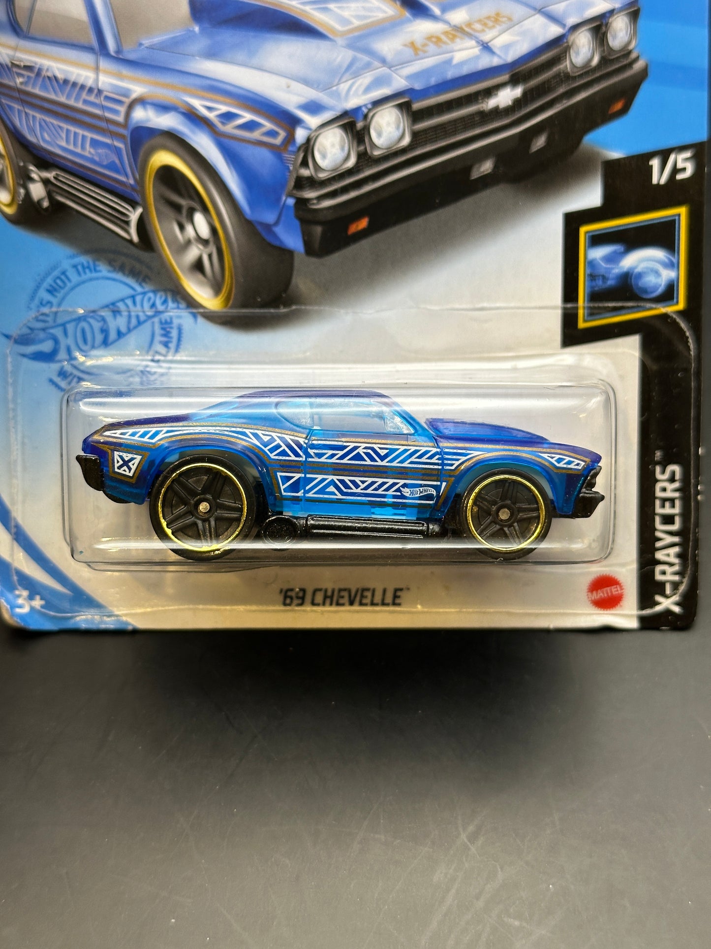 HOT WHEELS - 69 CHEVELLE (2021) - HW X RAYCERS 1/5