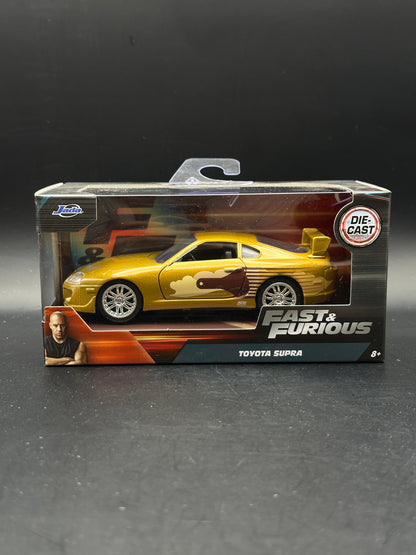 JADA DIECAST CARS - TOYOTA SUPRA - FAST FURIOUS 1/32 SCALE