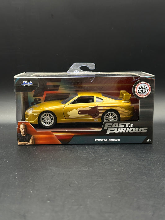 JADA DIECAST CARS - TOYOTA SUPRA - FAST FURIOUS 1/32 SCALE