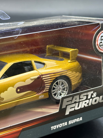 JADA DIECAST CARS - TOYOTA SUPRA - FAST FURIOUS 1/32 SCALE