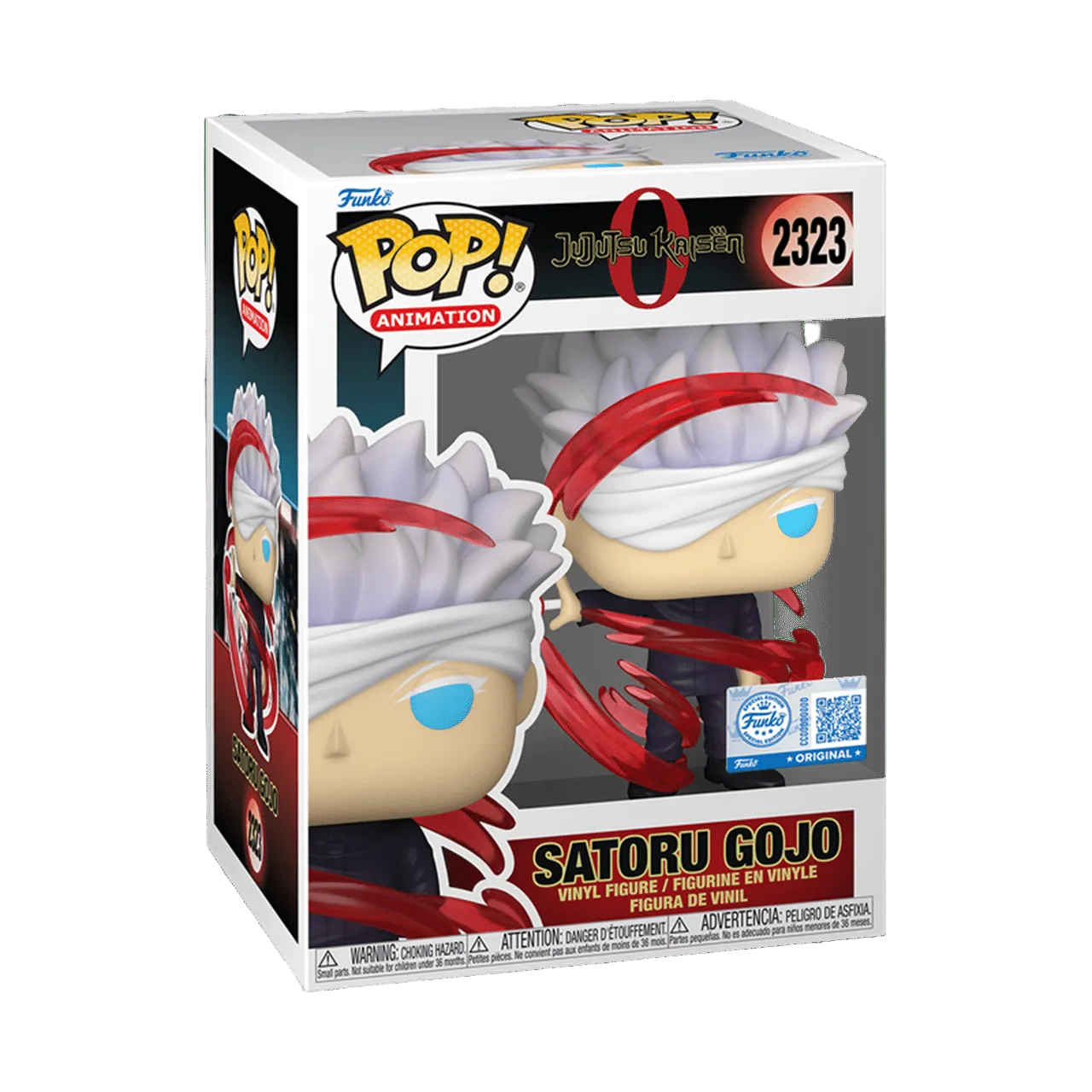 FUNKO POP VINYL - SATORU GOJO - JUJUTSU KAISEN 0 #2323