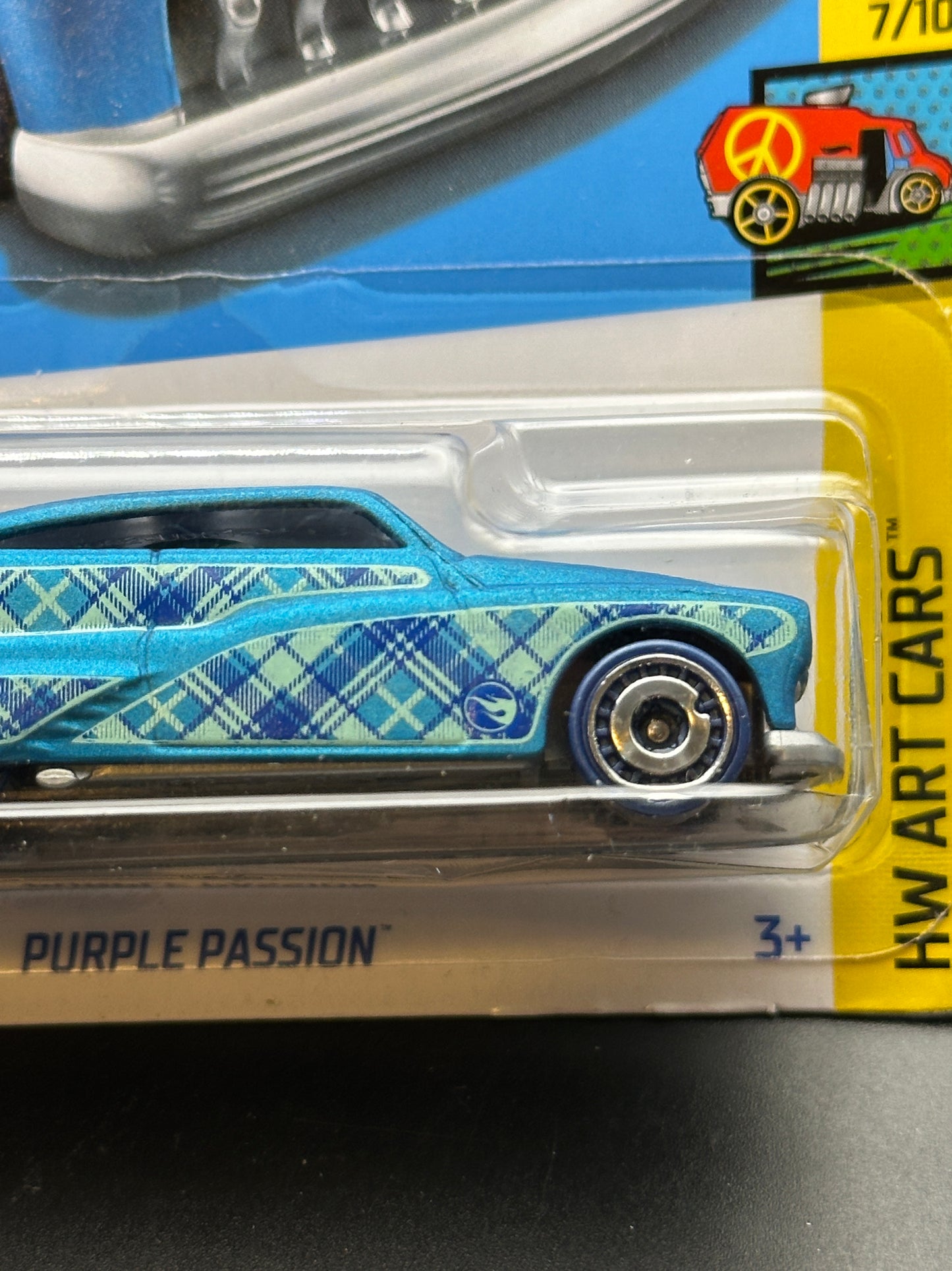 HOT WHEELS - PURPLE PASSION (2024) - TREASURE HUNT - HW ART CARS 7/10