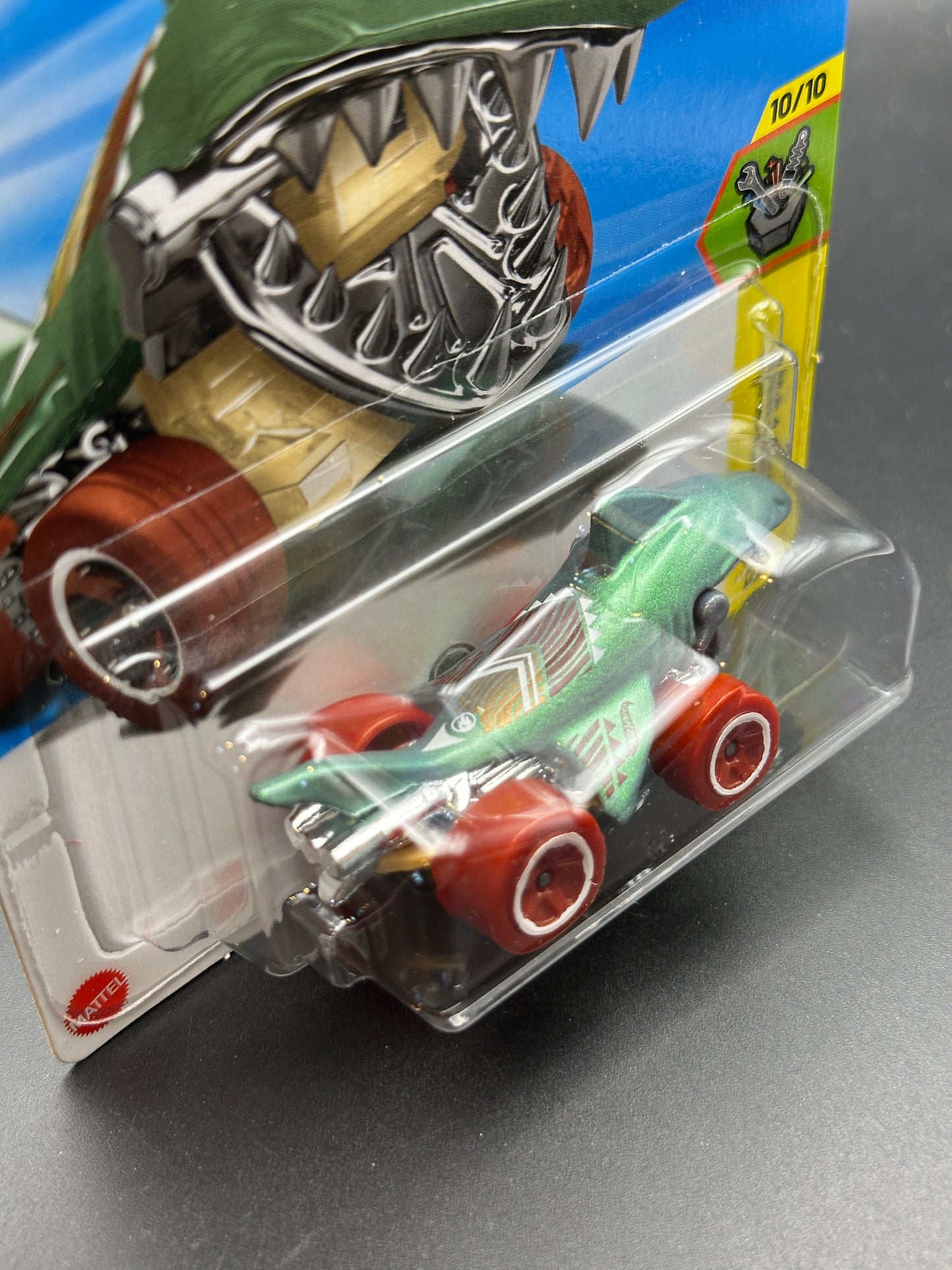 HOT WHEELS - SHARK BITE (2025) - TREASURE HUNT - HW EXPERIMOTORS 10/10