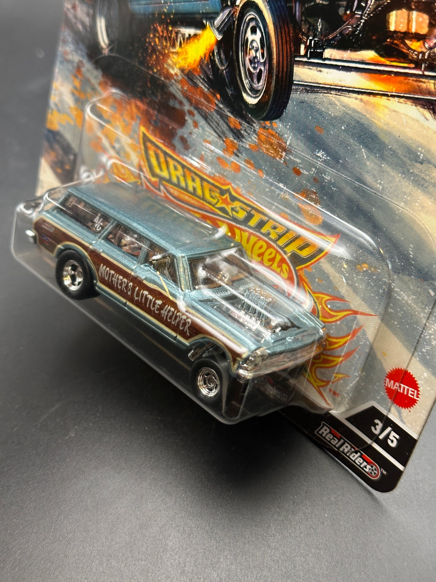 HOT WHEELS - 64 CHEVY NOVA GASSER (2022) - CAR CULTURE - DRAG STRIP DEMONS 3/5