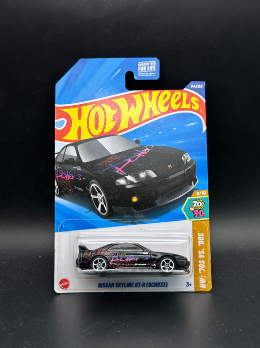 HOT WHEELS - NISSAN SKYLINE GTR BCNR33 (2025) - HW 70 VS 90 8/10