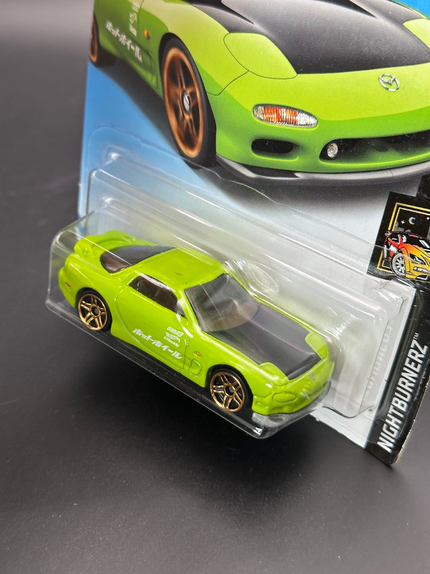 HOT WHEELS - 95 MAZDA RX7 (2018) - HW NIGHTBURNERZ 4/10