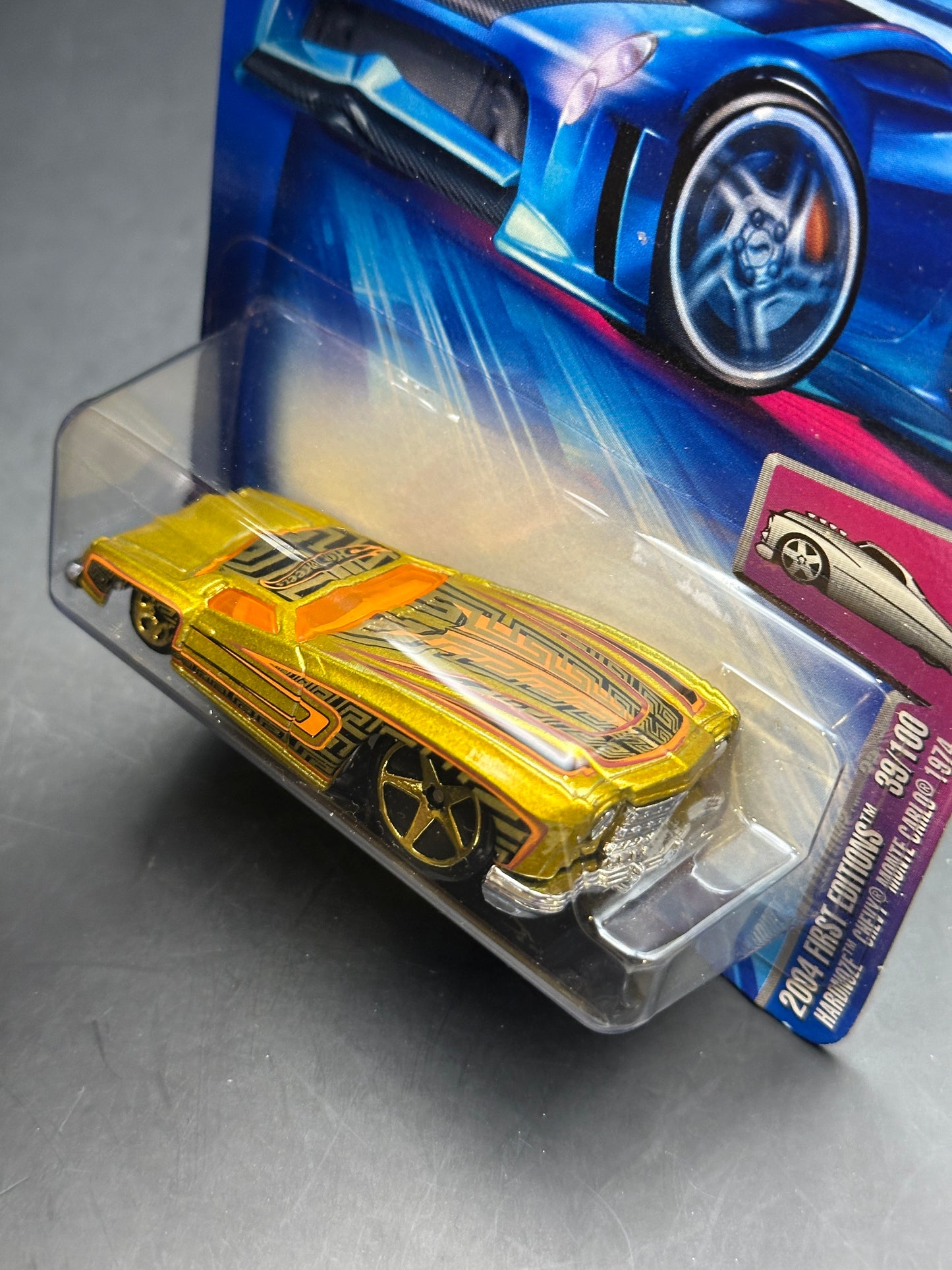 HOT WHEELS - HARDNOZE 1974 CHEVY MONTE CARLO (2004) - HW FIRST EDITIONS 39/100