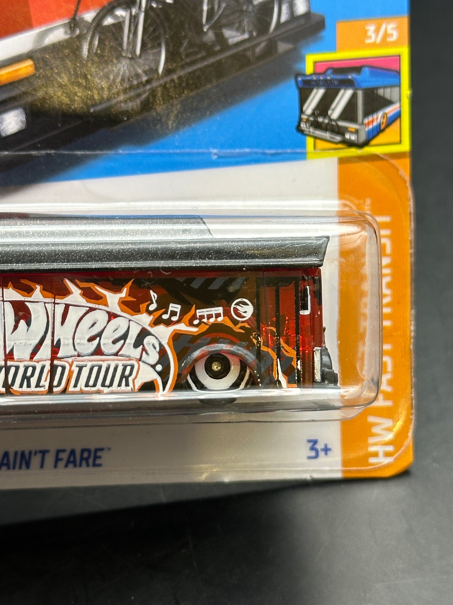 HOT WHEELS - AINT FARE (2024) - TREASURE HUNT - HW FAST TRANSIT 3/5