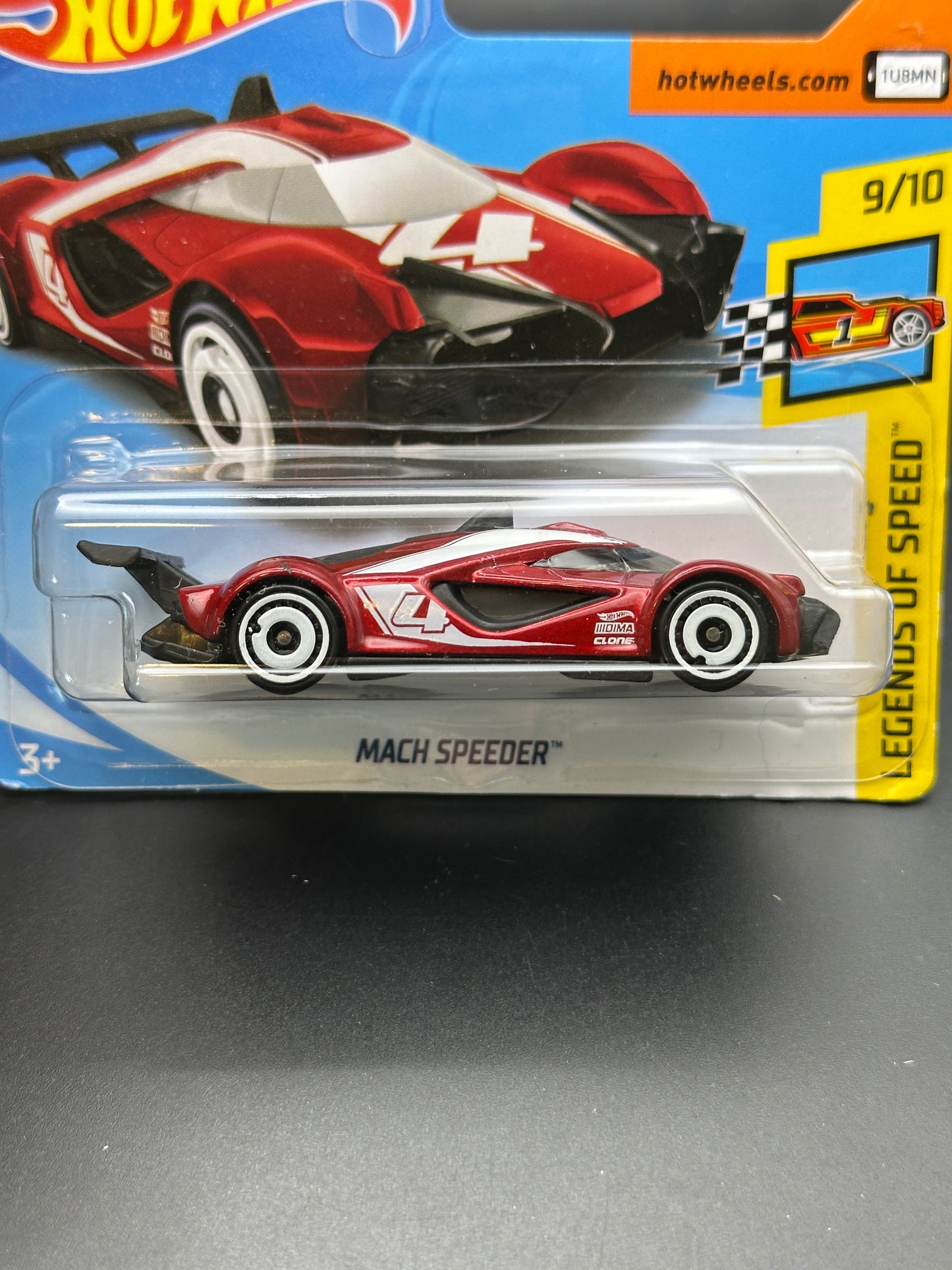 HOT WHEELS - MACH SPEEDER (2018) - HW LEGENDS OF SPEED 9/10