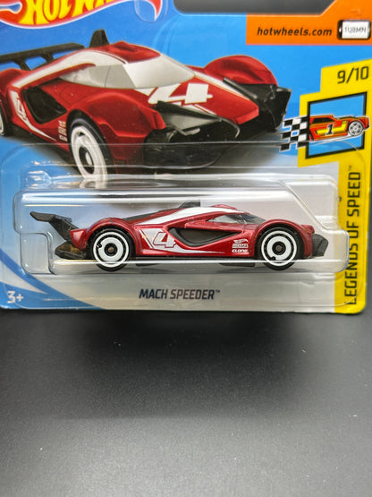 HOT WHEELS - MACH SPEEDER (2018) - HW LEGENDS OF SPEED 9/10