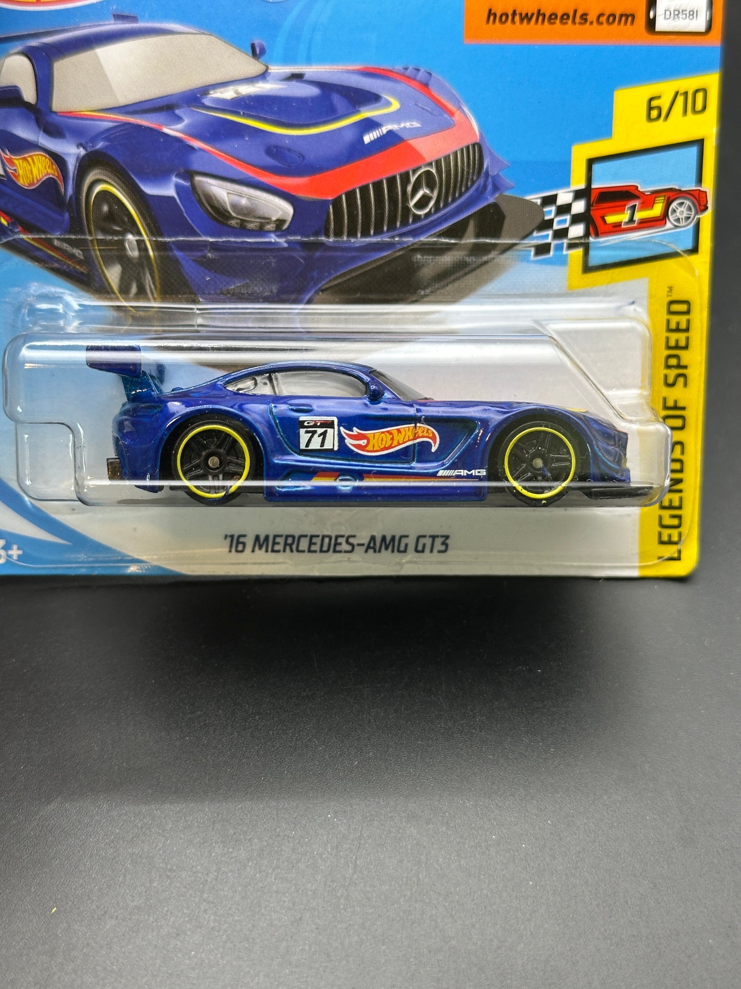 HOT WHEELS - 16 MERCEDES-AMG GT3 (2018) - HW LEGENDS OF SPEED 6/10