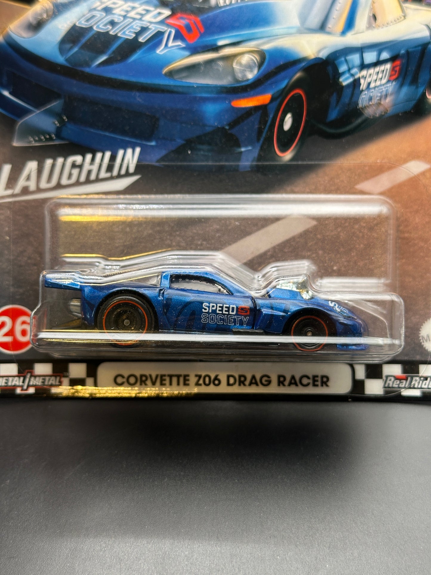 HOT WHEELS - CORVETTE Z06 DRAG RACER (2021) - HW BOULEVARD #26