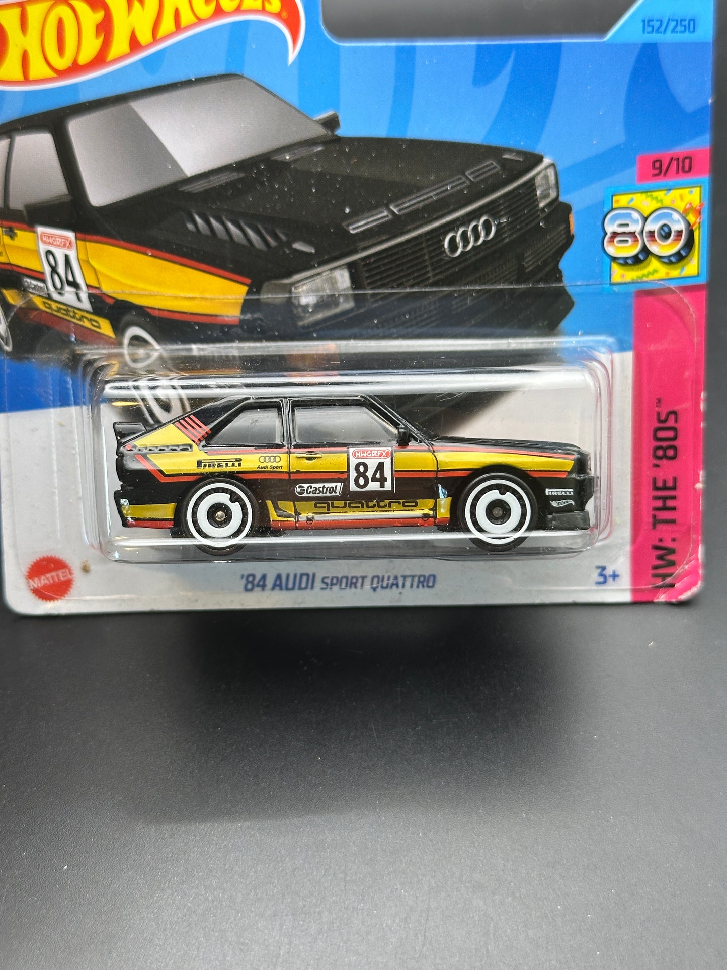 HOT WHEELS - 84 AUDI SPORT QUATTRO (2023) - HW THE 80’s 9/10