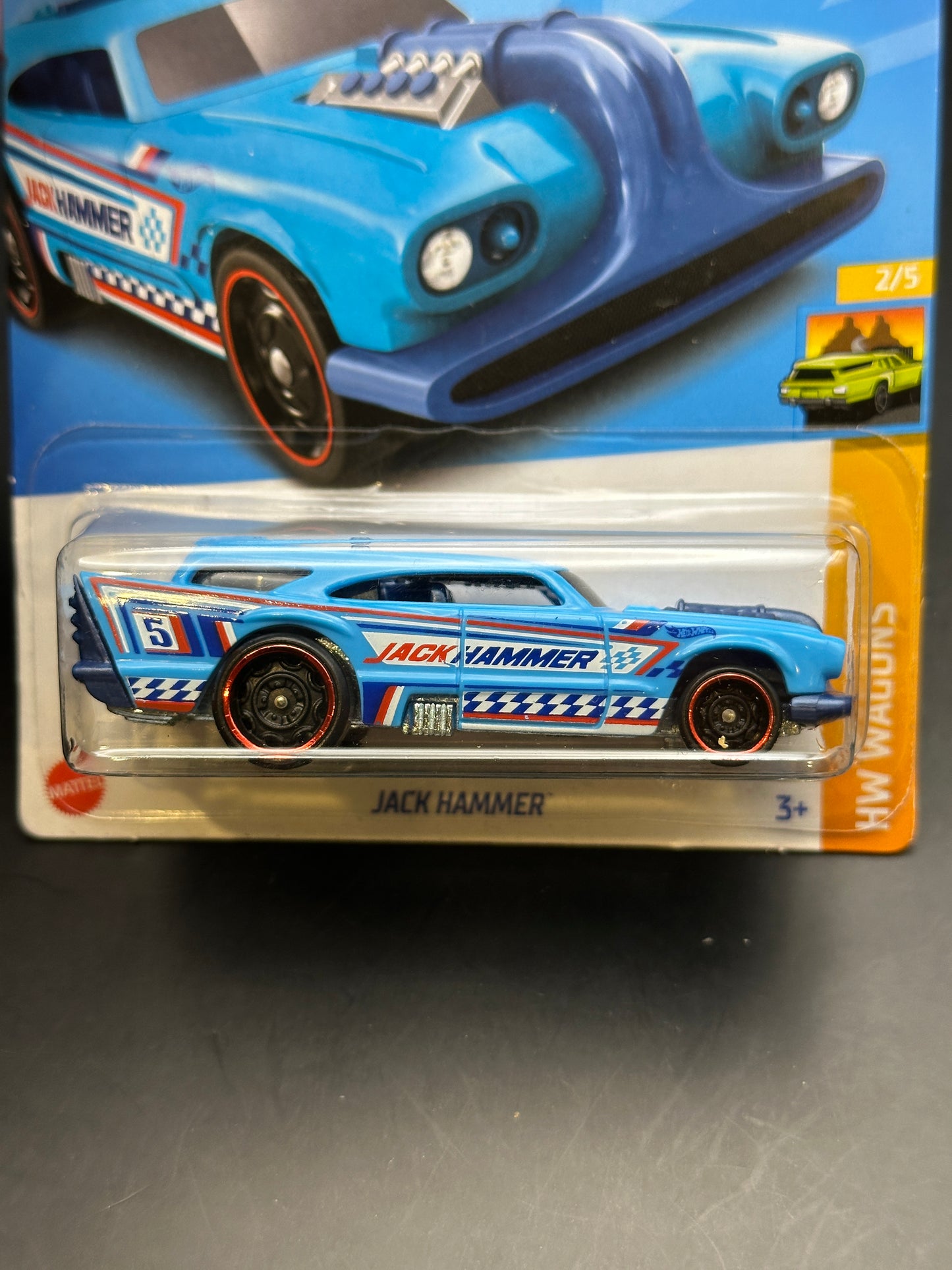 HOT WHEELS - JACK HAMMER (2023) - HW WAGONS 2/5