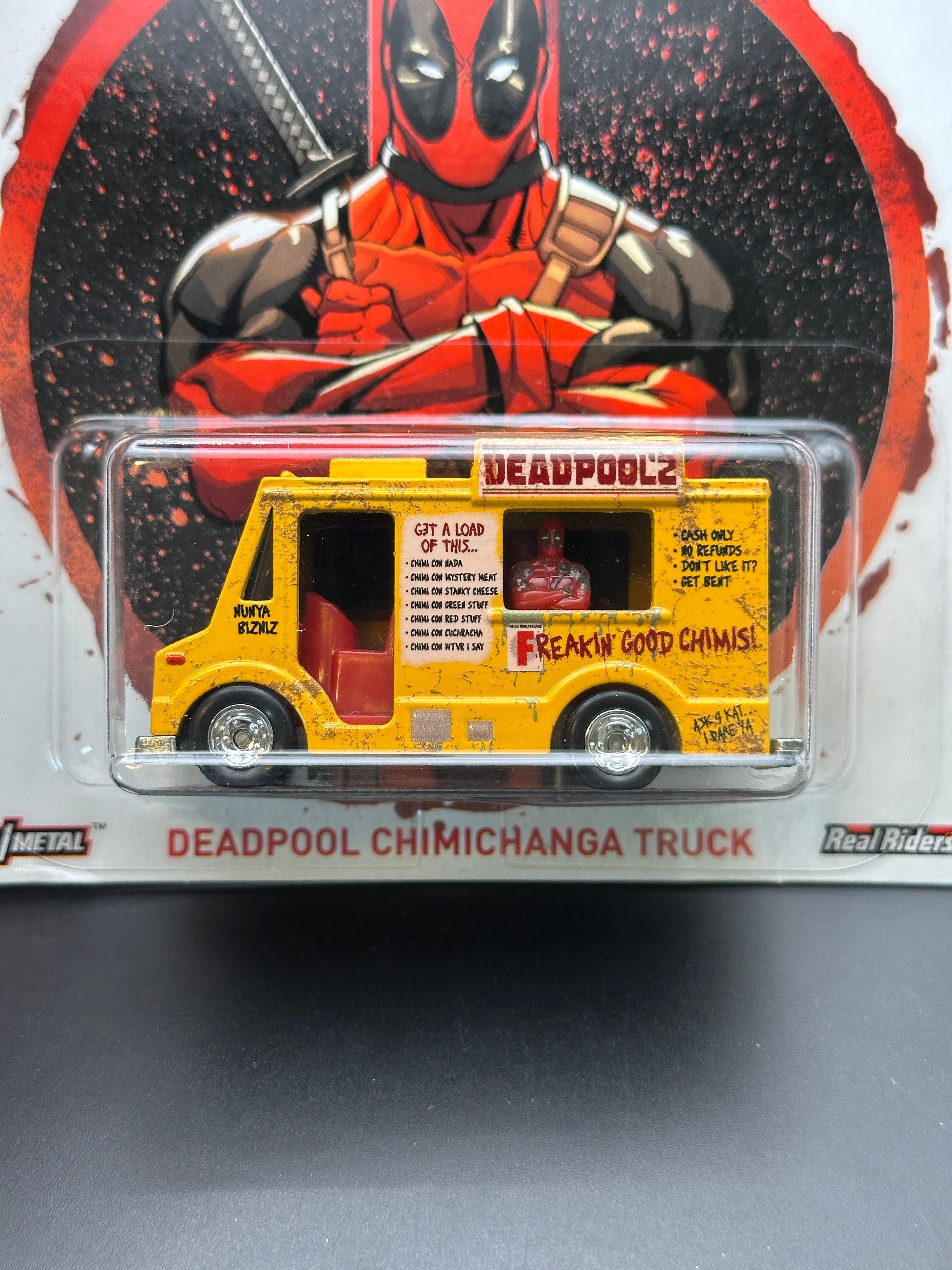 HOT WHEELS - DEADPOOL CHIMICHANGA TRUCK (2020) - REPLICA ENTERTAINMENT