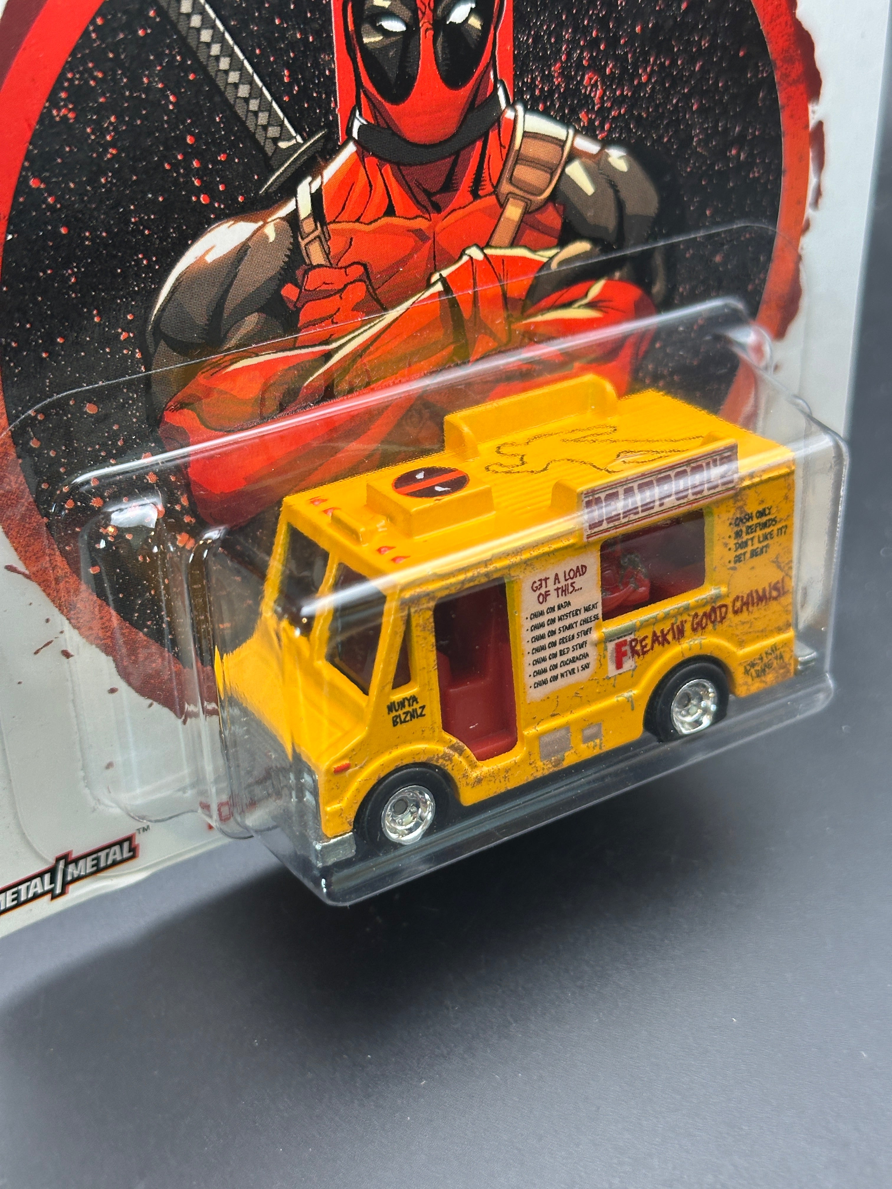 ホットウィール Chimichanga Truck カスタム KEN'S ART HOT WHEELS - DEADPOOL CHIMICHANGA TRUCK (2020) - REPLICA ENTERTAINMENT