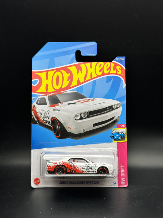 HOT WHEELS - DODGE CHALLENGER DRIFT CAR (2022) - HW DRIFT 3/5