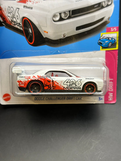 HOT WHEELS - DODGE CHALLENGER DRIFT CAR (2022) - HW DRIFT 3/5