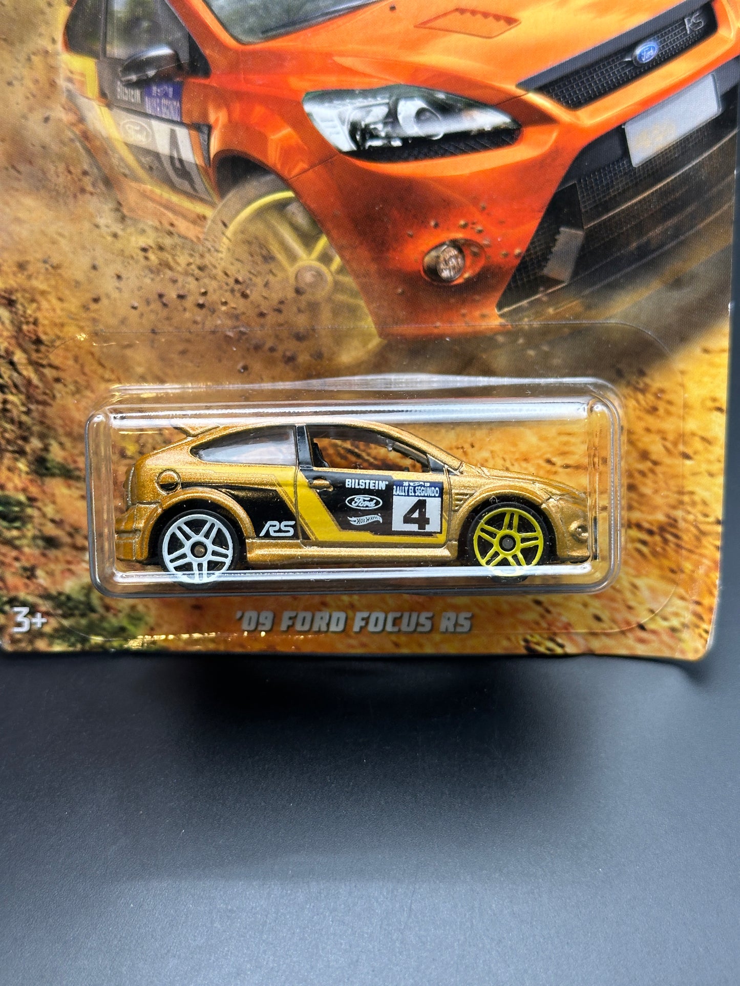 HOT WHEELS - 09 FORD FOCUS RS (2019) - HW BACKROAD RALLY SERIES 5/6