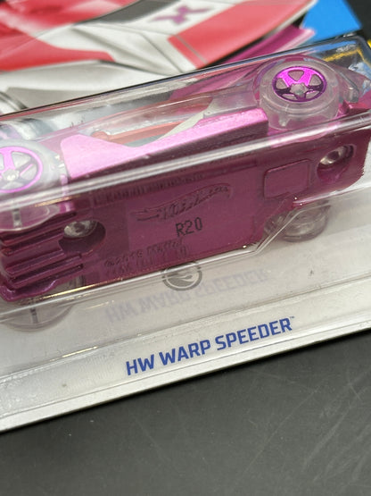 HOT WHEELS - HW WARP SPEEDER (2022) - TREASURE HUNT - HW X-RAYCERS 4/5