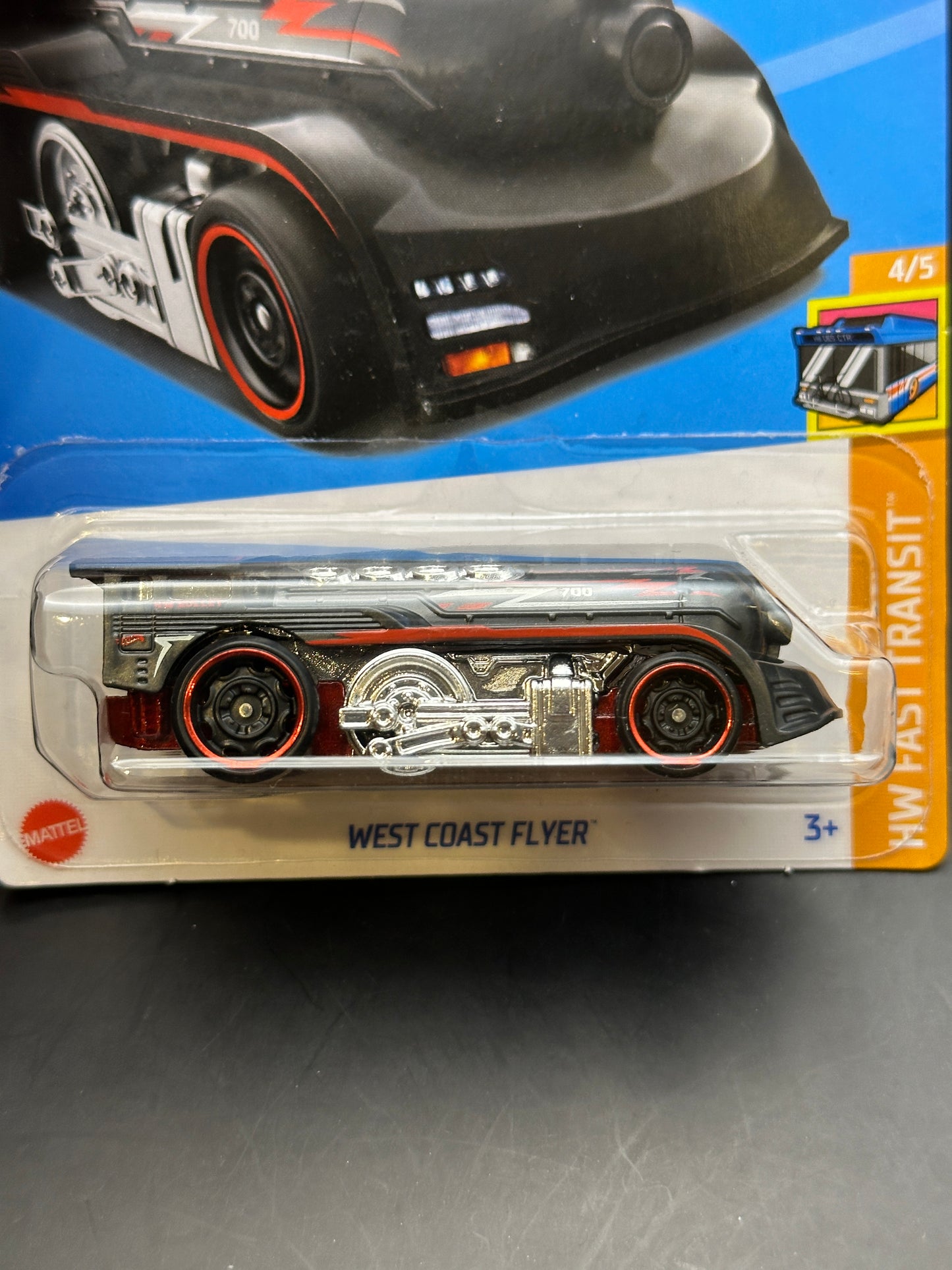 HOT WHEELS - WEST COAST FLYER (2024) - HW FAST TRANSIT 4/5