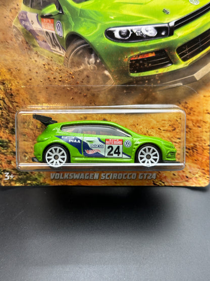 HOT WHEELS - VOLKSWAGEN SCIROCCO GT24 (2019) - HW BACKROAD RALLY SERIES 3/6