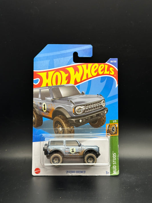 HOT WHEELS - 21 FORD BRONCO (2022) - MUD STUDS 1/5