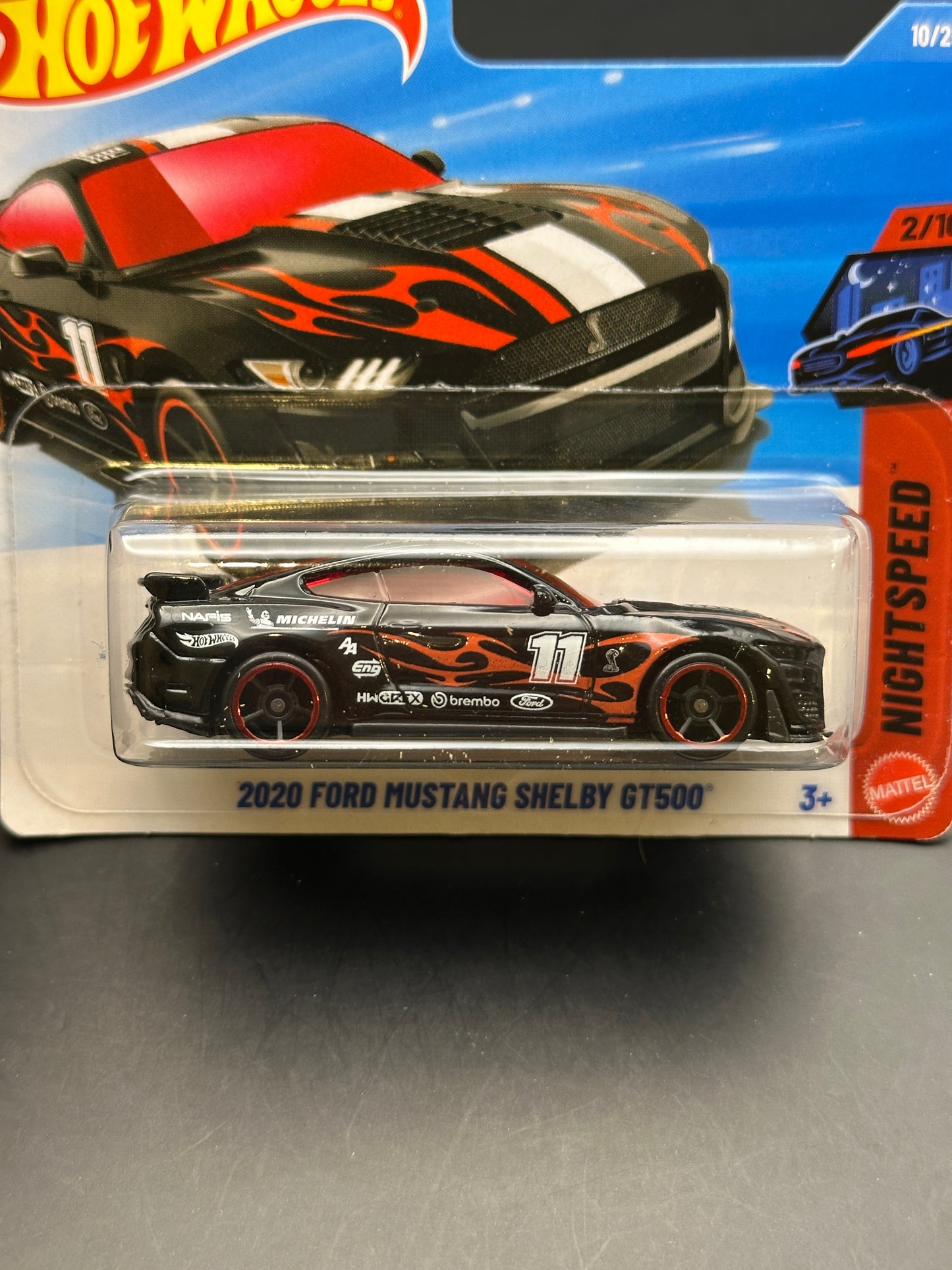HOT WHEELS - 2020 FORD MUSTANG SHELBY GT500 (2026) - HW NIGHTSPEED 2/10