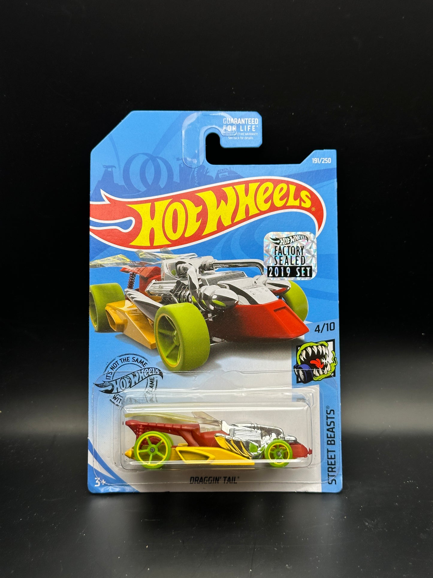 HOT WHEELS - DRAGGIN TAIL (2019) - HW STREET BEASTS 4/10