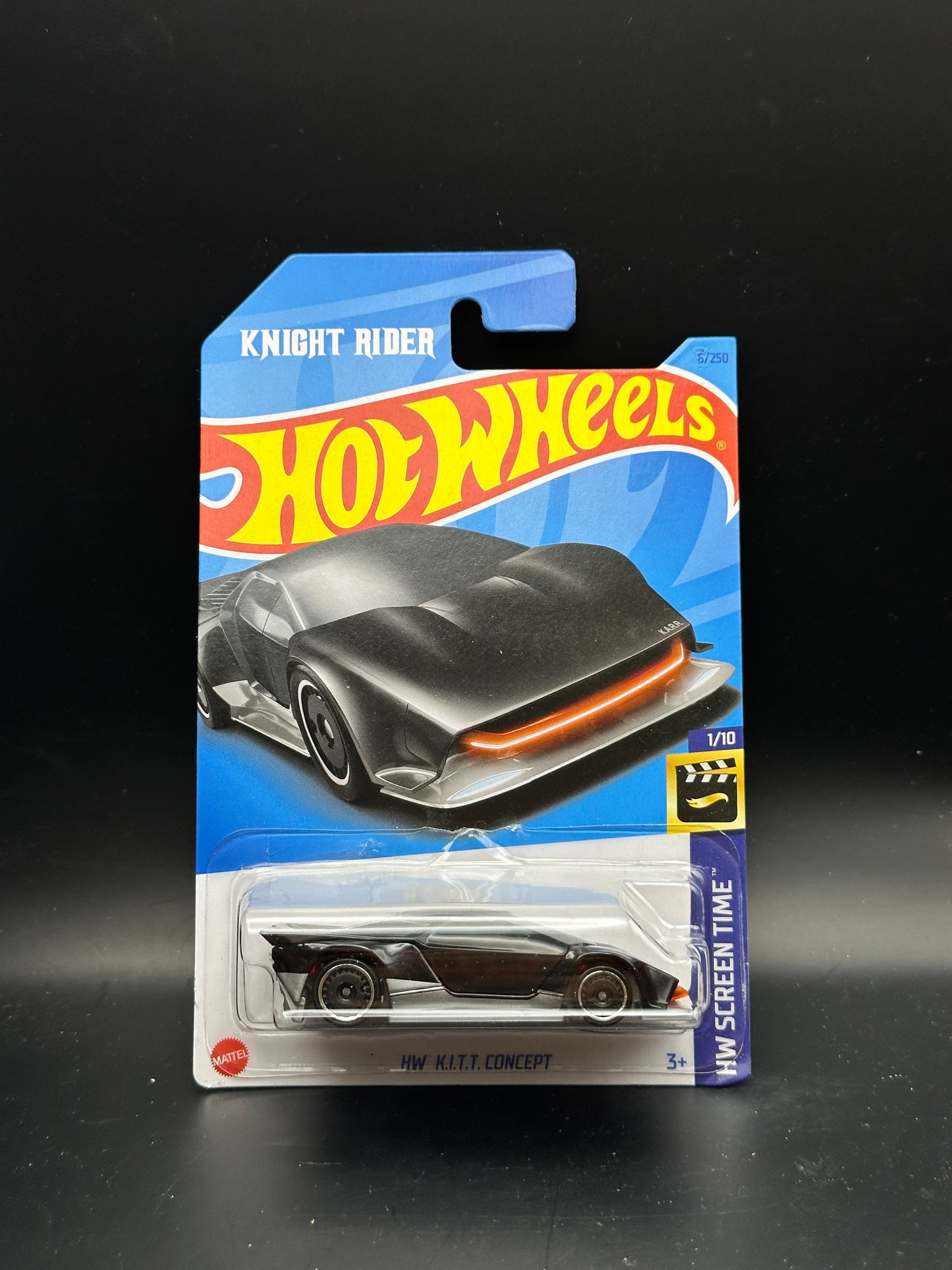 HOT WHEELS - HW KITT CONCEPT KNIGHT RIDER (2023) - HW SCREEN TIME 1/10
