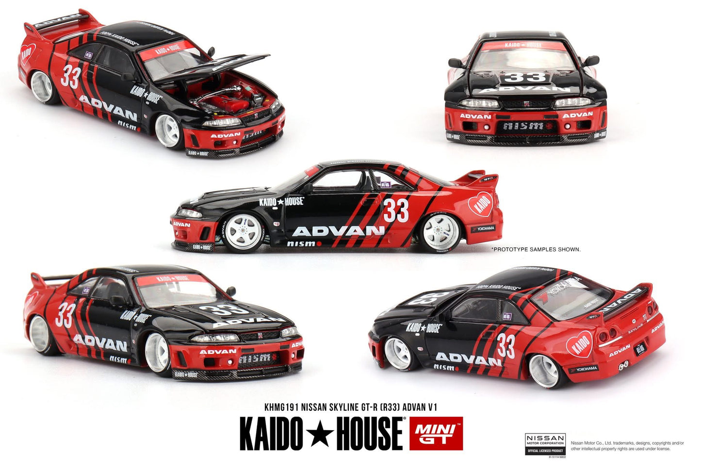 KAIDO HOUSE - NISSAN SKYLINE GT-R (R33) KAIDO WORKS ADVAN