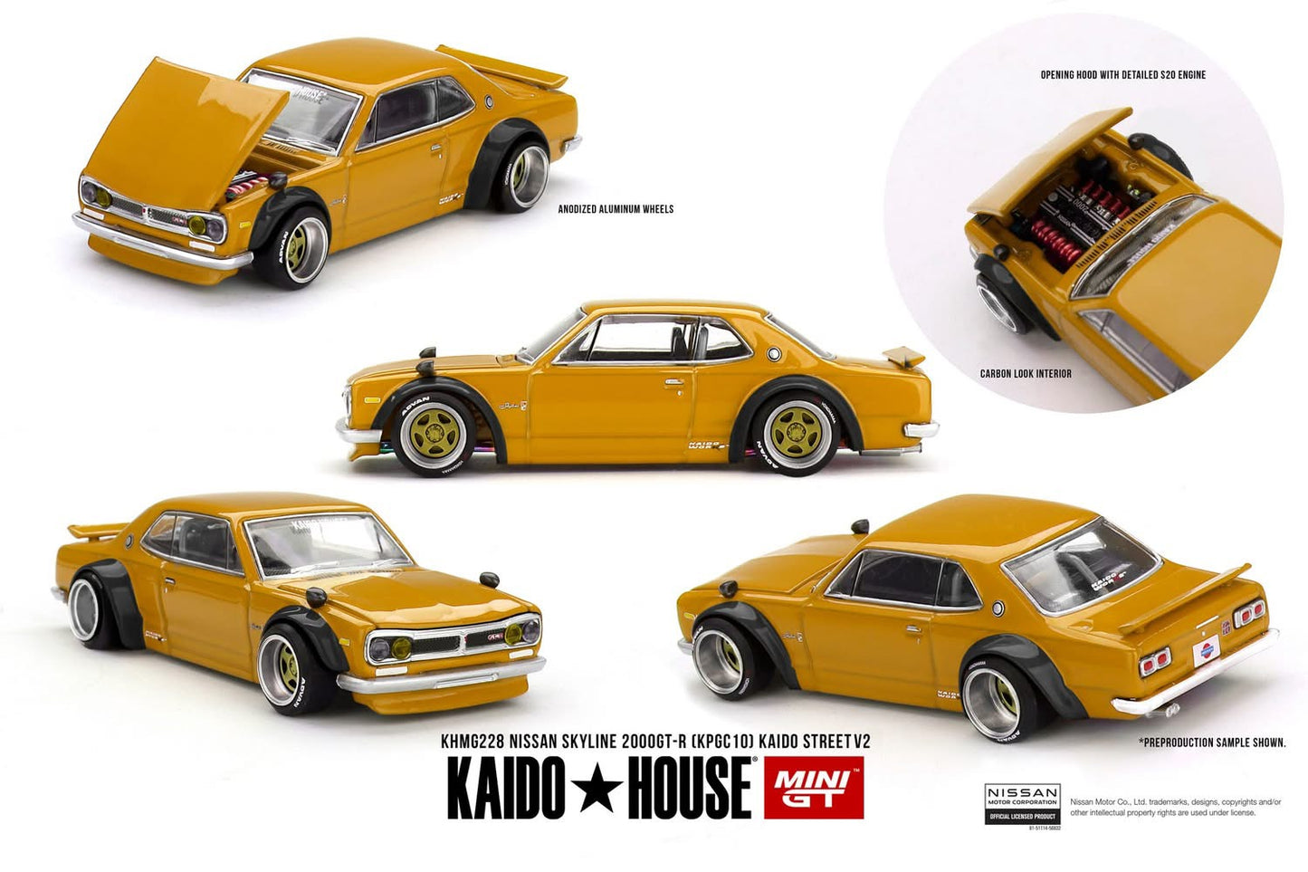 KAIDO HOUSE - NISSAN SKYLINE 2000 GT-R (KPGC10) KAIDO STREET V2