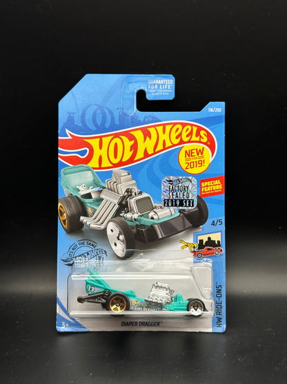 HOT WHEELS - DIAPER DRAGGER (2019) - HW RIDE ONS 4/5