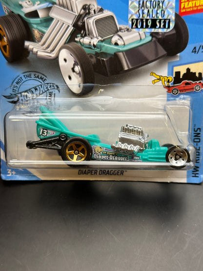 HOT WHEELS - DIAPER DRAGGER (2019) - HW RIDE ONS 4/5